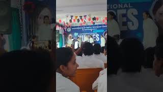 International nurses day celebration in our college, "salute to our real Heroes - Nurses"