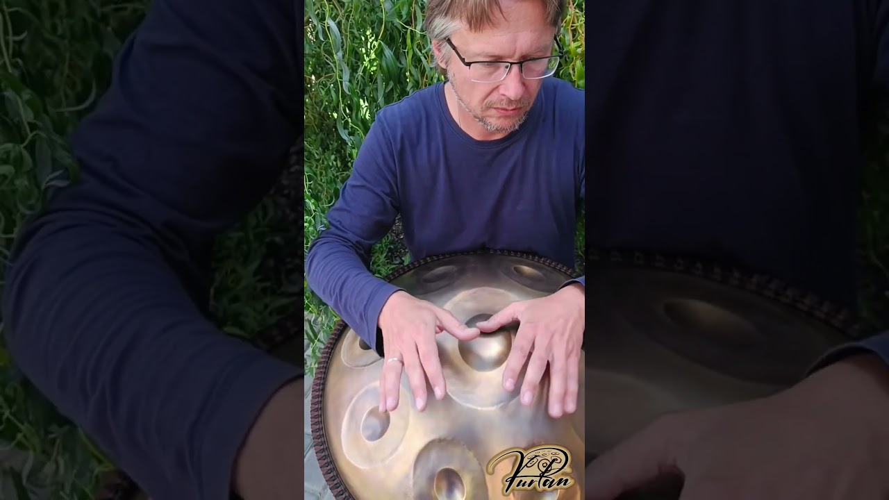 KurPan и птицы _ B Hijaz 9 #handpanmusic #handpan #kurpan