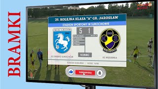 [2024-05-18] 🔶⚽📺 Bramki ⚽ KS FREDRO Surochów 🆚 KS Węgierka