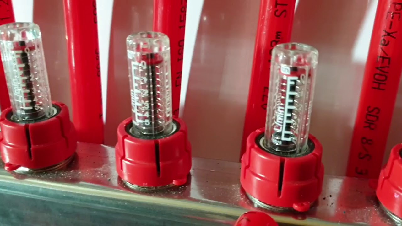 Коллектор, шкаф теплого пола. Что, зачем? - YouTube