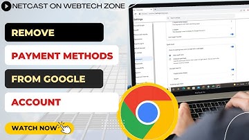 How to Remove Payment Methods, Credit Card From Google Account