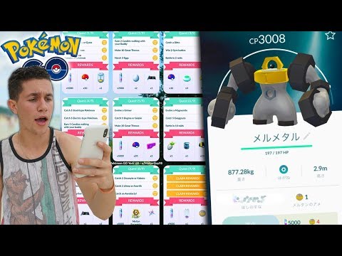 The Hardest Quest To Ever Come To Pokemon Go New Meltan Quest Fully Revealed Guide Youtube