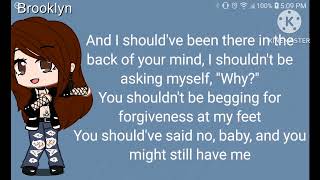 Brooklyn Sings Shouldve Said No By Taylor Swift Gacha Club Reuploaded