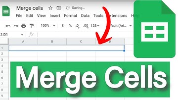 Merge cells in Google Sheets