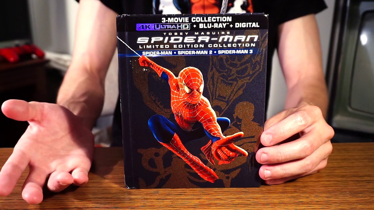 UPDATE in the description) Spider-Man Trilogy 4K Set UHD Limited