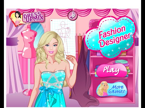Barbie Dress Up Games - Wedding Fashion Design - YouTube