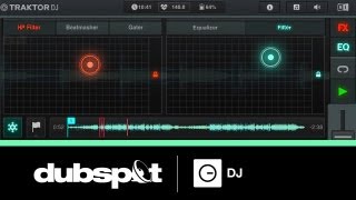 Traktor DJ for iPad Tutorial Pt 2 w/ Endo: EQ, Effects + Tools for Creating Live Remixes!