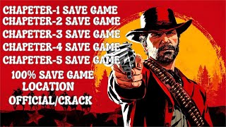 Red Dead Redemption 2 Save Game Guide and Locations