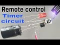 Remote Control Timer circuit