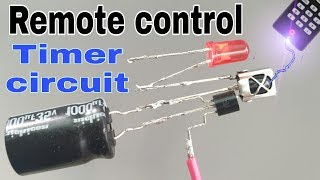 Remote Control Timer circuit