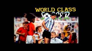 World Class Soccer On Amiga