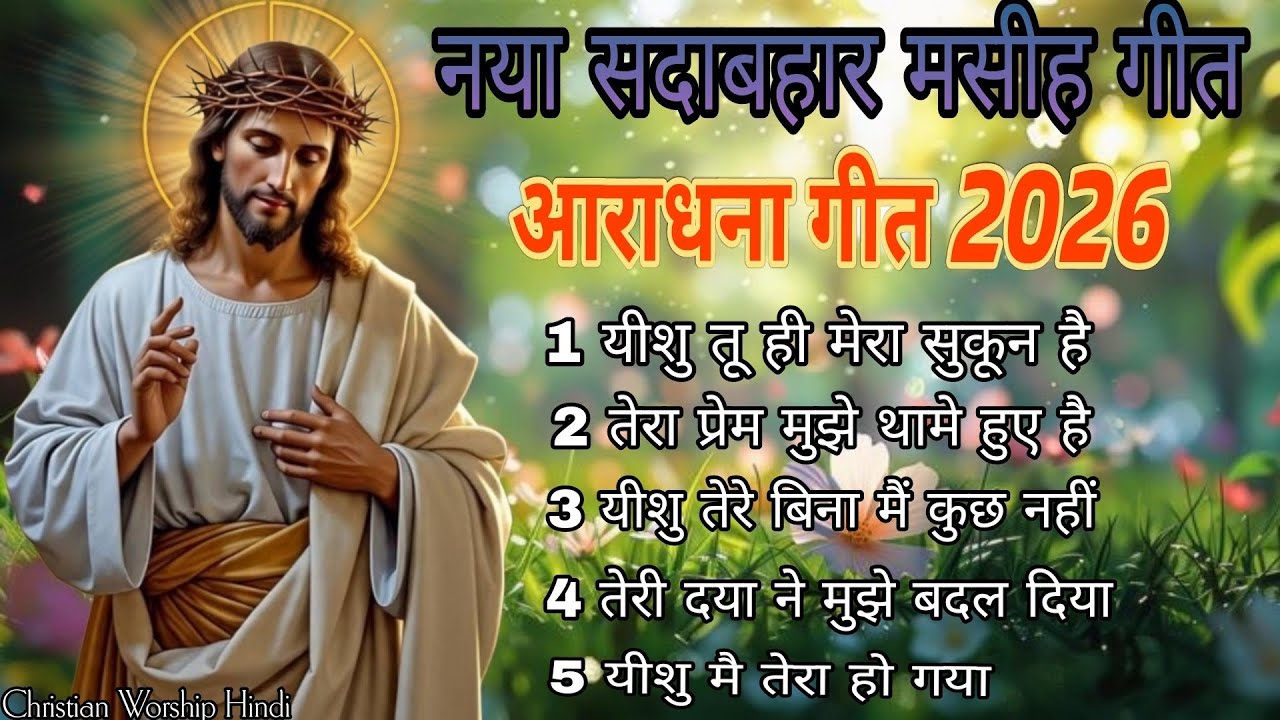 यीशु तू ही मेरा सुकून है | Heart Touching Hindi Christian Worship Song | Jesus Christ King#_yeshu 