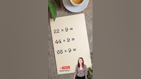 “Quick Multiplication Trick ✨ (with 9!)” #maths #mathtricks