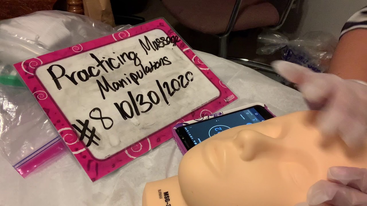 Practicing Massage Manipulations 8 YouTube