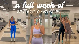 WEEK OF WORKOUT CLASSES ON 30A| hot yoga, pilates, tread + lift, yoga sculpt screenshot 4