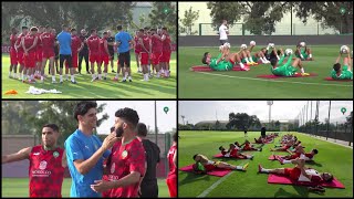 شاهد الحصة التدريبية للمنتخب المغربي إستعداد لمواجهة منتخب زامبيا