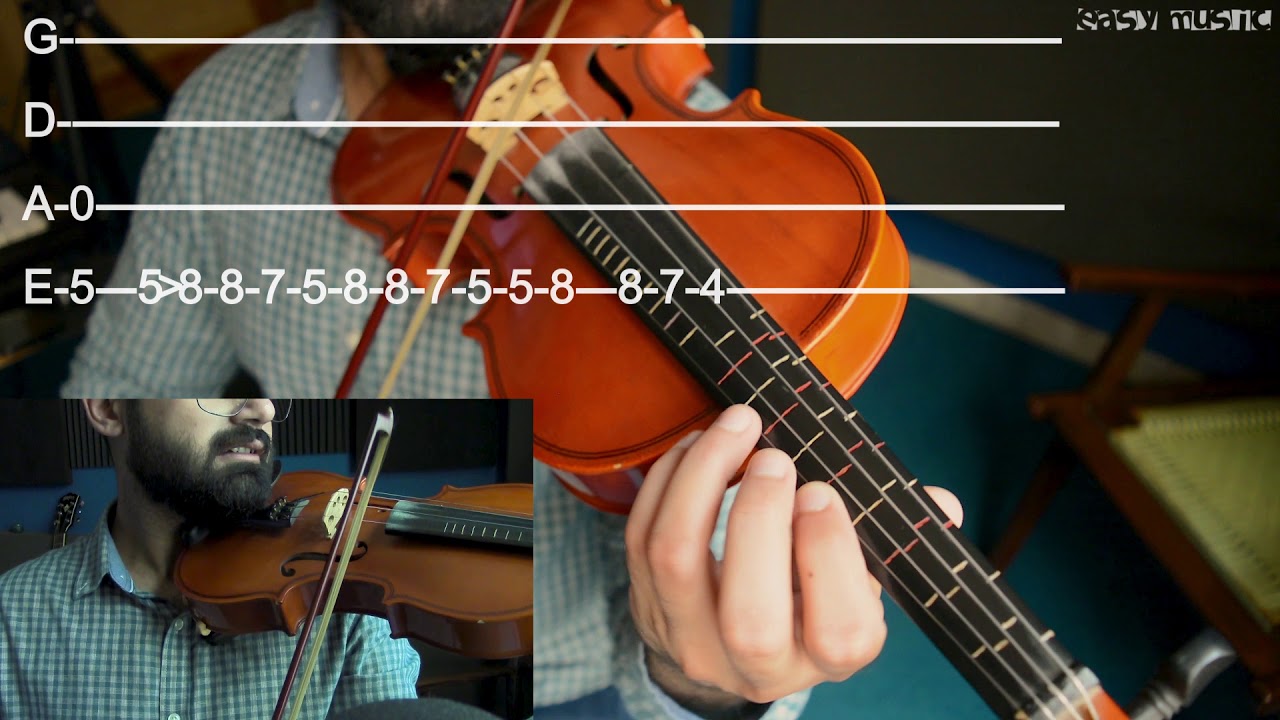 How to play BelieverImagine Dragons on Violin Easy Music Tutorials