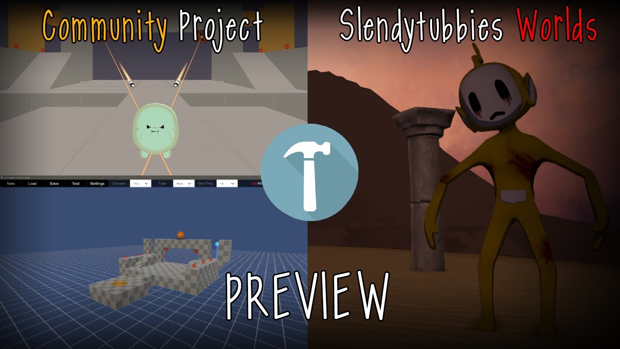 Community Project Announcement & New Slendytubbies Worlds Promo