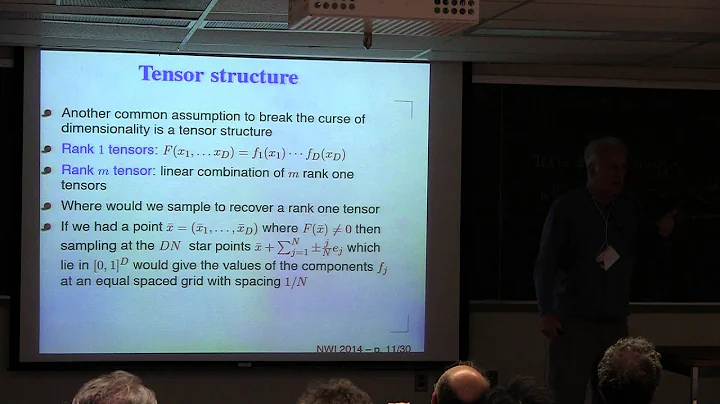 Ronald DeVore - February Fourier Talks 2014