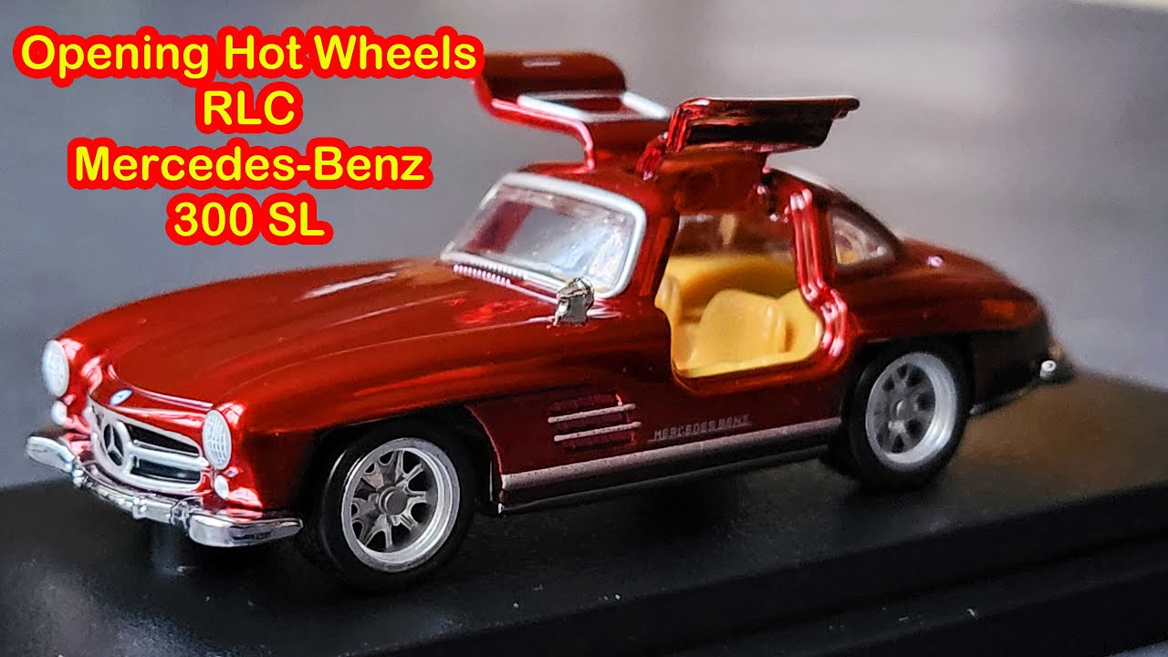 Hot Wheels RLC Mercedes Benz 300 SL - YouTube