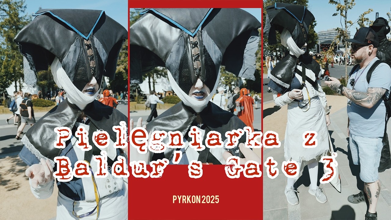 Pielęgniarka z Baldur’s Gate 3 – Wywiad | Pyrkon 2025