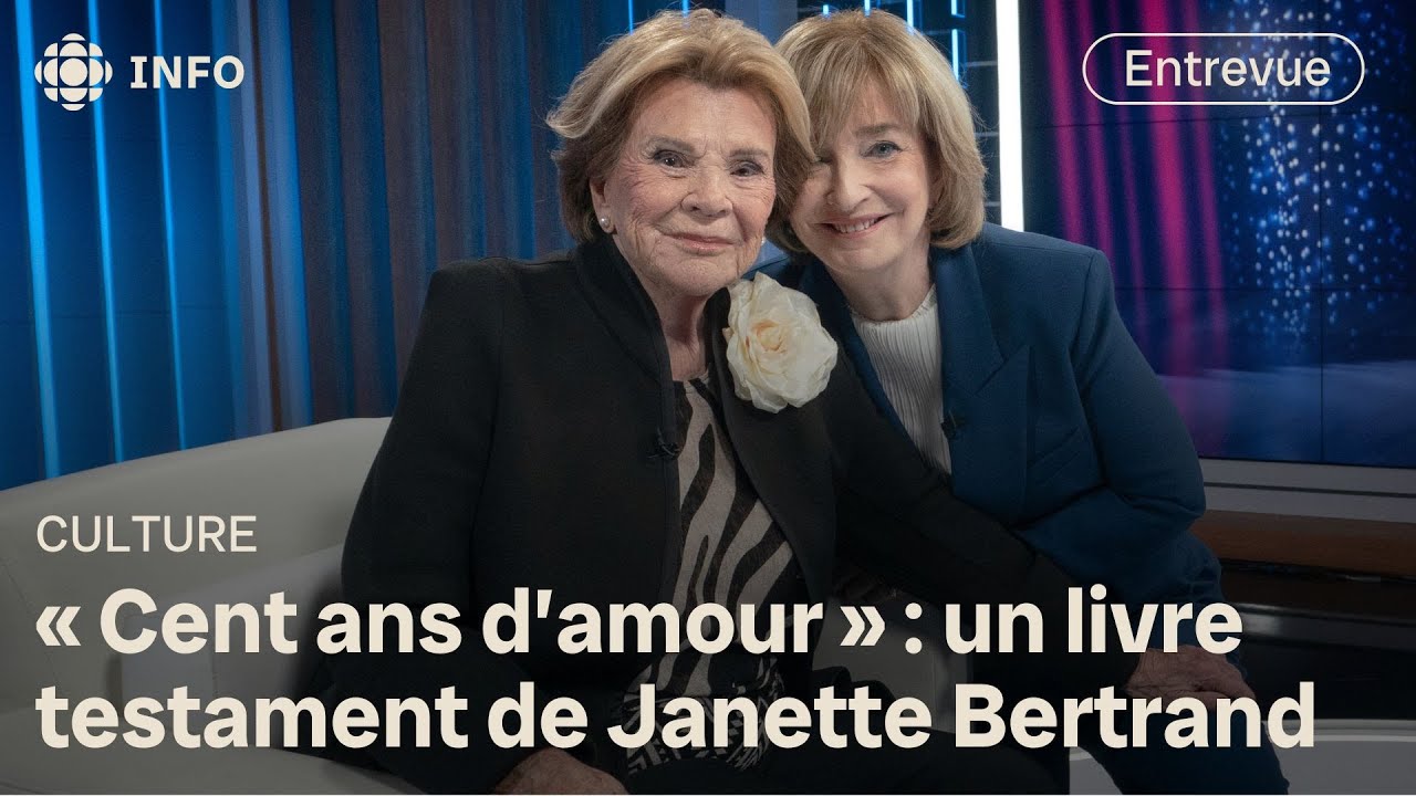 Entrevue avec Janette Bertrand, à l'aube de ses 100 ans | 24•60