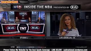 Inside The NBA - Chuck \& Shaq Laugh at Rockets \& Clippers Altercation | 2017-18 NBA HD