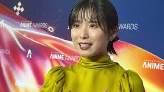 Mayu Matsuoka 松岡茉優 Anime Awards 2025 Orange Carpet Crunchyroll May 25Th