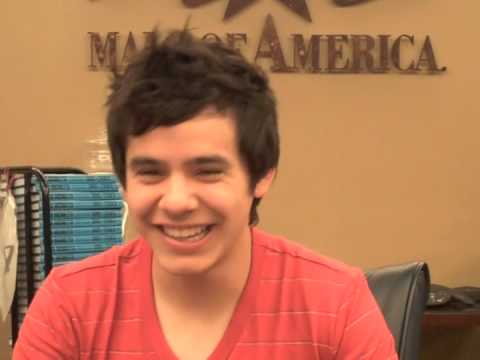 Mall of America Interviews David Archuleta