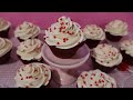 Cupcakes terciopelo rojo 🧁 / Red velvet ❤️/ pastelito azul 🍒