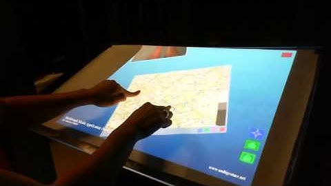Transparent Multitouch