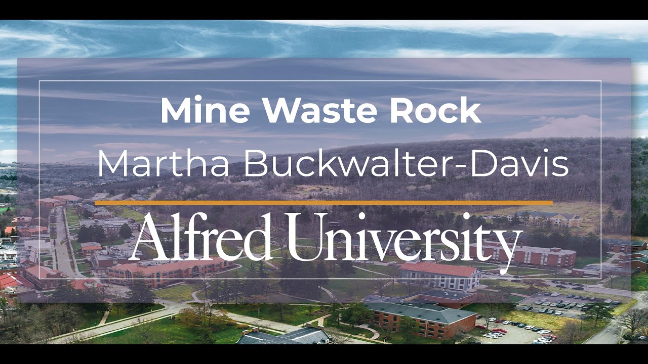 Can We Use Mine Waste Rock For Construction? A Case Study In Environmental Geochemistry