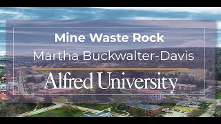 Can We Use Mine Waste Rock for Construction A Case Study in Environmental Geochemistry