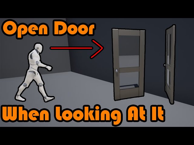 Look for the open doors