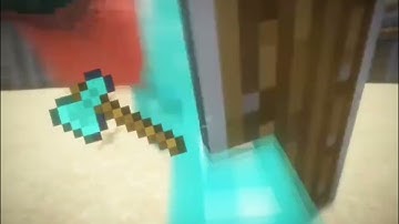 Minecraft edit of sword axe and mace