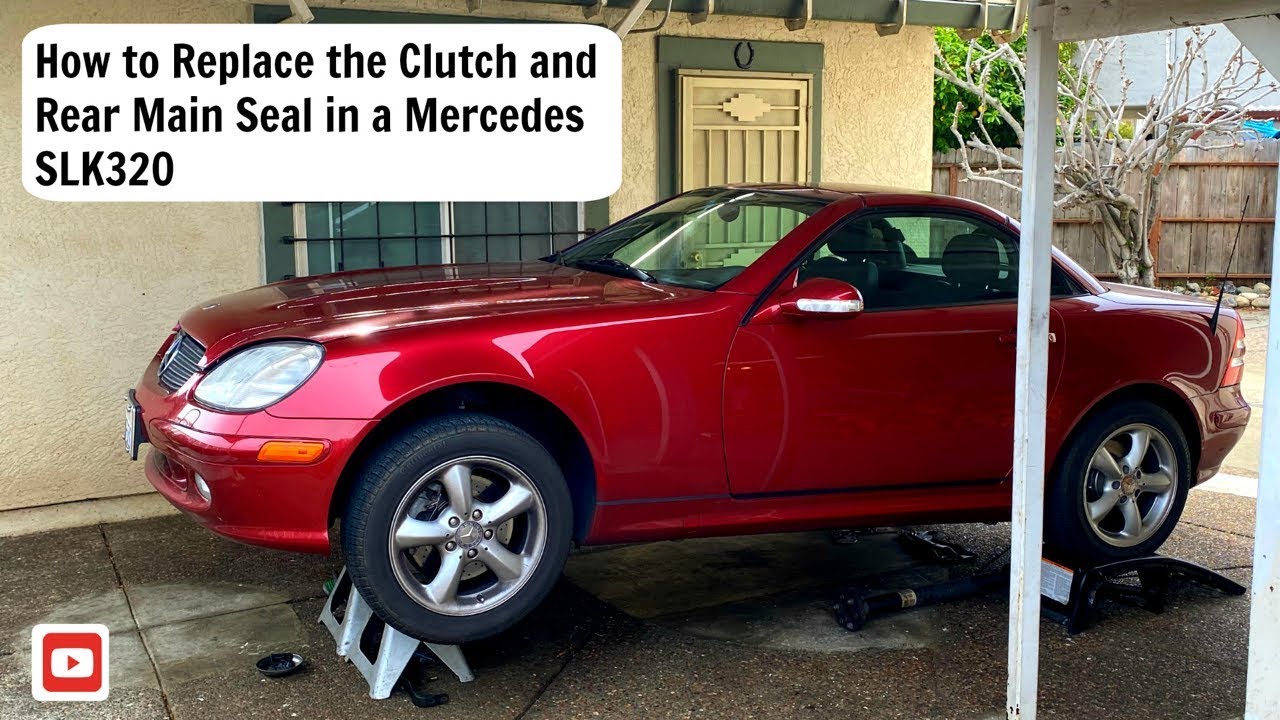 How to Replace a Clutch and a Rear Main Seal on a Mercedes SLK320 / Chrysler Crossfire
