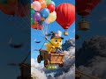Bobby the Funny Chick 🐥  Sky Rescue Adventure 🌈Animated Story for Kids