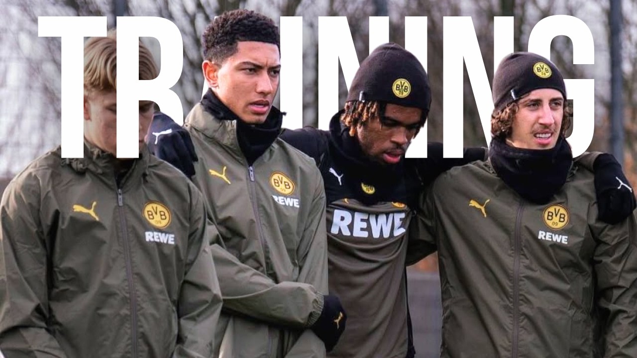 Maximale Intensität beim Training von Borussia Dortmund 🔥