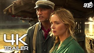 JUNGLE CRUISE Official Trailer (2021) Dwayne Johnson, Emily Blunt, Edgar Ramirez [4K]