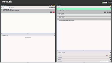 Horizon Call Centre Agent - Chapter 9: Transferring calls