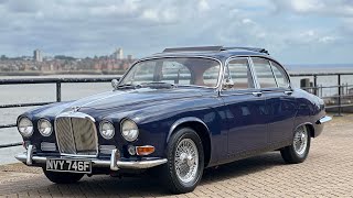 FOR SALE!! 1968 Jaguar 420 Saloon Manual Overdrive.  www.richardharriscars.com
