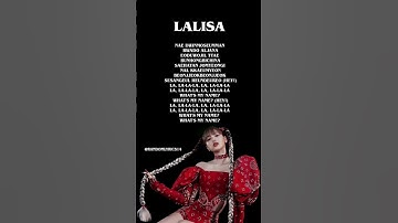 Lalisa By LISA ✨ #kpop #song #shorts