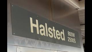 Chicago 'L' Halsted Orange Line Station Walkthrough