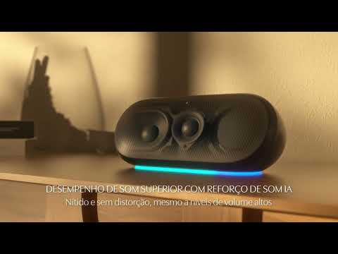 Harman Kardon | Luna 2 | Coluna Bluetooth sem fios com bateria incorporada e iluminação ambiente