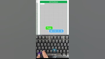 Add Checkboxes in Any Excel Table Using Just a Keyboard Shortcut - You Won’t Believe How Fast It Is
