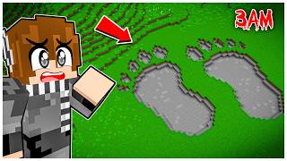 FRANZ & JOJO TEMUKAN JEJAK KAKI MONSTER ANEH MENYERMKAN di MINECRAFT!