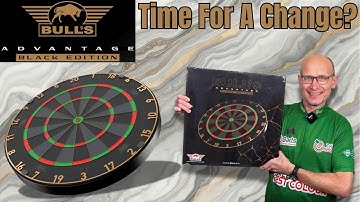 Bulls Advantage BLACK EDITION Dartboard First Impressions
