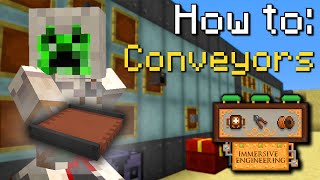How to: Immersive Engineering | Conveyor Belts (Minecraft 1.16.5) screenshot 5