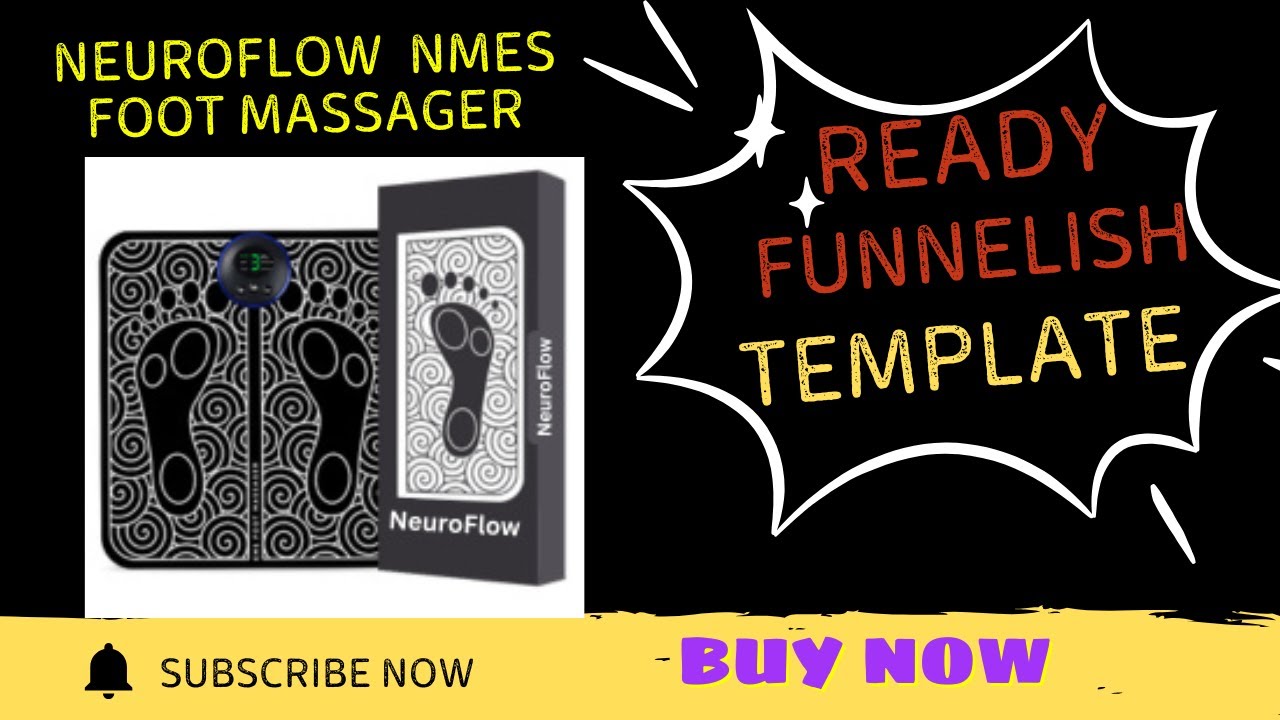 NeuroFlow  NMES Foot Massager Funnelish Templates | Funnelish Template