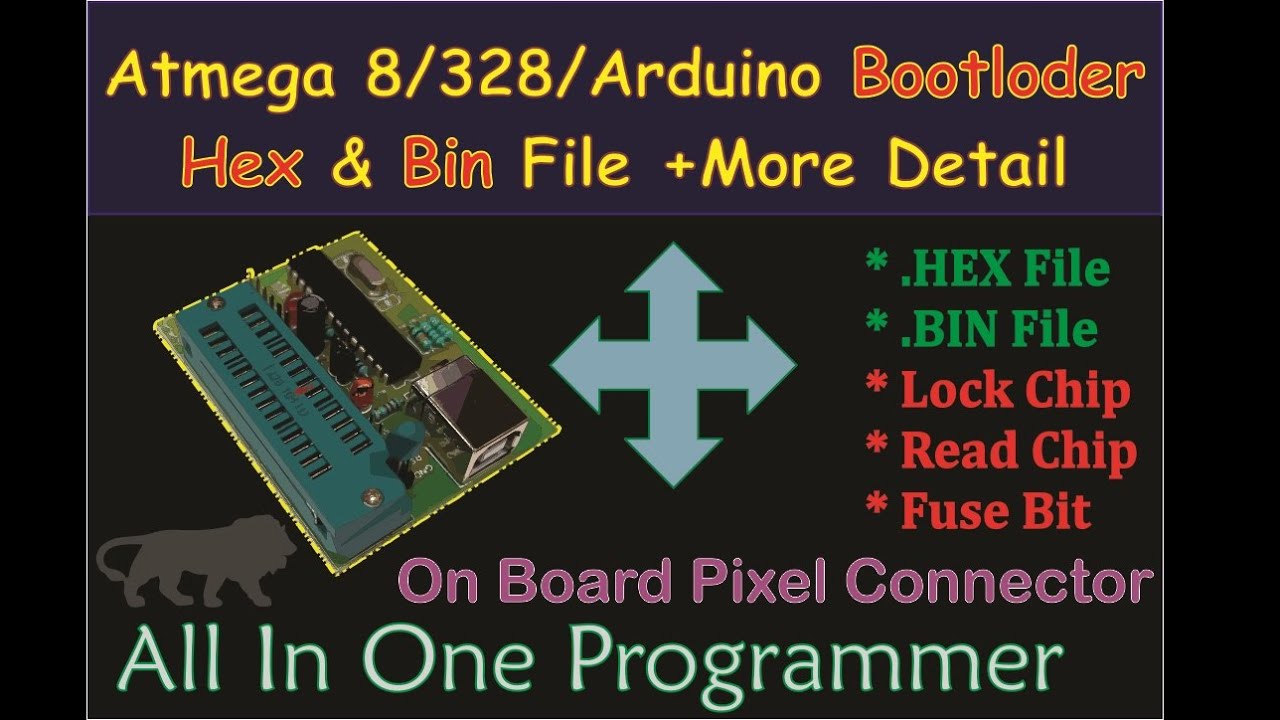 AVR Programmer _ Led Pixel Programmer_TezTech #pixel #ledpixel #ws2811 led #teztech pixel led